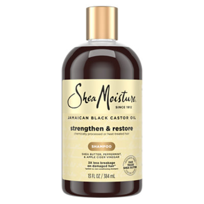SheaMoisture Shampoo Strengthen & Restore Jamaican Black Castor Oil - 13 Fl. Oz. - Image 1
