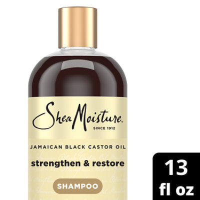 SheaMoisture Shampoo Strengthen & Restore Jamaican Black Castor Oil - 13 Fl. Oz.