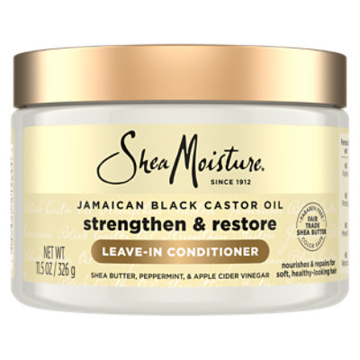 SheaMoisture Conditioner Leave In Strengthen & Restore Jamaican Black Castor Oil - 11 Fl. Oz. - Image 1