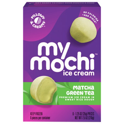 My Mo Ice Crm Mochi Green Tea - 6 Count - Image 2