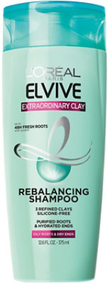 LOreal Paris Extraordinary Clay Shampoo Rebalancing 3 Refined Clays - 12.6 Fl. Oz.