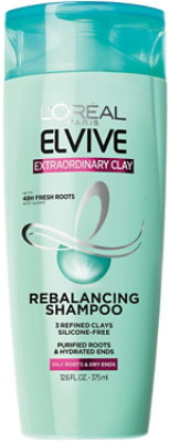 LOreal Paris Extraordinary Clay Shampoo Rebalancing 3 Refined Clays - 12.6 Fl. Oz. - Image 1