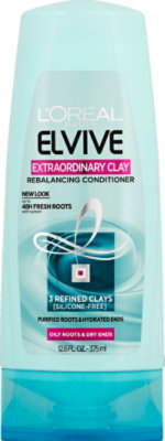 LOreal Paris Extraordinary Clay Conditioner Rebalancing 3 Refined Clays - 12.6 Fl. Oz. - Image 2