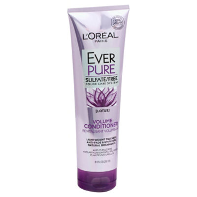 L'Oreal Paris Volume Sulfate Free Conditioner For Reviving Fine Hair EverPure - 8.5 Fl. Oz. - Image 1