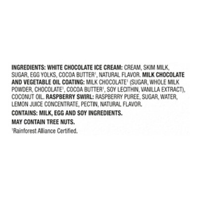 Haagen-Dazs Ice Cream Bars White Chocolate Raspberry - 3-3 Fl. Oz. - Image 5