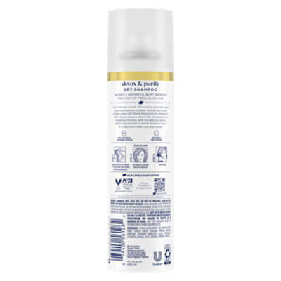 Dove Care Between Washes Dry Shampoo Detox & Purify - 5 Oz - Image 6