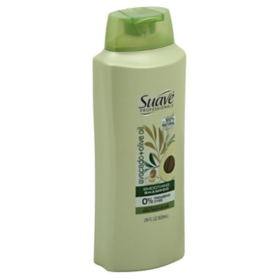 Suave Professionals Shampoo Avocado + Olive Oil Smoothing - 28 Fl. Oz. - Image 1