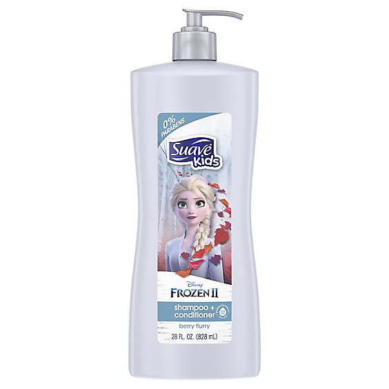 Suave Kids Shampoo + Conditioner Disney Frozen Elsa Berry Flurry - 28 Fl. Oz.