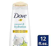 Dove Nourishing Rituals Shampoo Coconut & Hydration - 12 Fl. Oz.