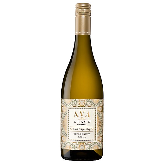 AVA Grace Vineyards Chardonnay White Wine - 750 Ml