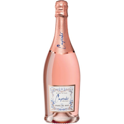 Cupcake Vineyards Sparkling Rose Pink Wine - 750 Ml - Image 1