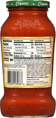 Bertolli Organic Fire Roasted Garlic Marinara Sauce - 24 Oz - Image 6