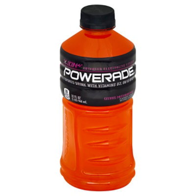 POWERADE Sports Drink Electrolyte Enhanced Citrus Passionfruit - 32 Fl. Oz.