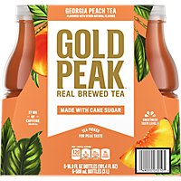 Gold Peak Tea Iced Peach Flavored - 6-16.9 Fl. Oz. - Image 6