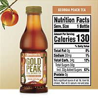 Gold Peak Tea Iced Peach Flavored - 6-16.9 Fl. Oz. - Image 4