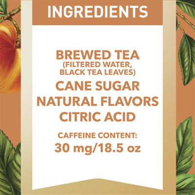 Gold Peak Tea Iced Peach Flavored - 6-16.9 Fl. Oz. - Image 5