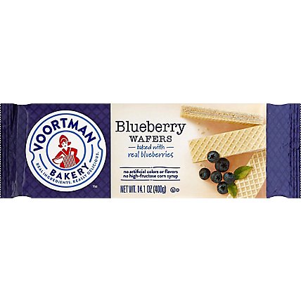Voortman Bakery Wafers Blueberry - 14.1 Oz - Image 2