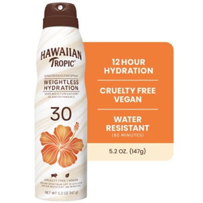 Hawaiian Tropic Silk Hydration Broad Spectrum SPF 30 Sunscreen Spray - 6 Oz - Image 1