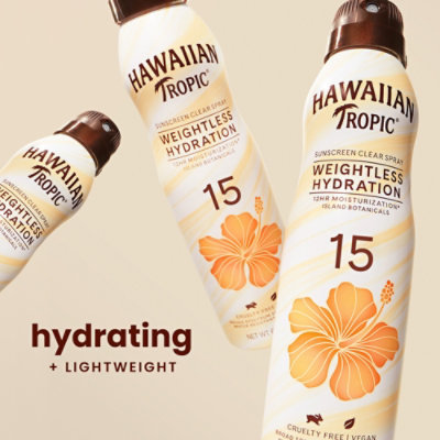 Hawaiian Tropic Silk Hydration Broad Spectrum SPF 30 Sunscreen Spray - 6 Oz - Image 2