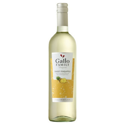 Gallo Family Vineyards Sweet Pineapple White Wine 750 Ml