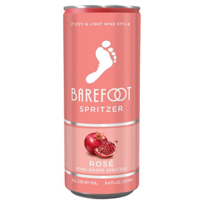 Barefoot Spritzer Rose Wine Can - 250 Ml