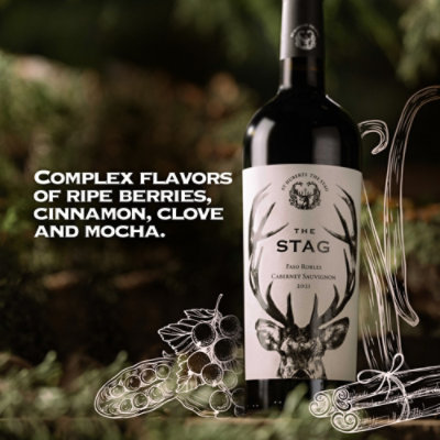 St Huberts The Stag Paso Robles Cabernet Sauvignon Red Wine - 750 Ml - Image 1