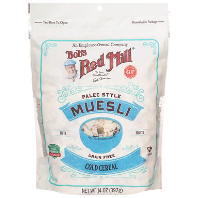 Bobs Red Mill Cereal Muesli Paleo Style - 14 Oz