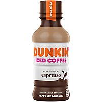 Dunkin Donuts Iced Coffee Beverage Espresso Bottle - 13.7 Fl. Oz. - Image 2