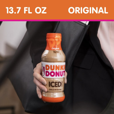 Dunkin Donuts Iced Coffee Beverage Original Bottle - 13.7 Fl. Oz. - Image 5