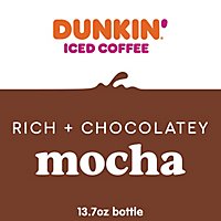 Dunkin Donuts Iced Coffee Beverage Mocha Bottle - 13.7 Fl. Oz. - Image 3