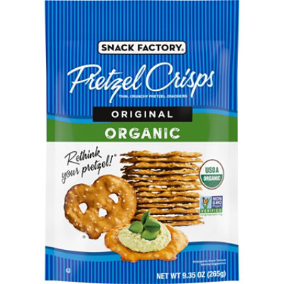 Snack Factory Organic Original Flavor Pretzel Crisps - 9.35 Oz - Image 1