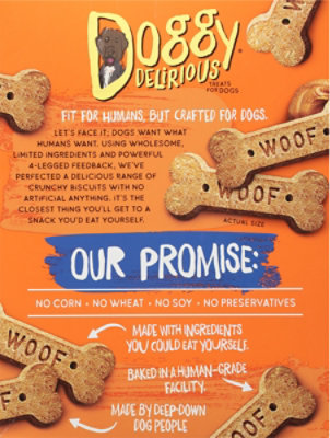Doggie Delirious Peanut Butter Bones - 16 Oz - Image 5