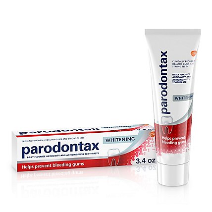 Parodontax Toothpaste Anticavity And Antigingivitis Whitening - 3.4 Oz - Image 2