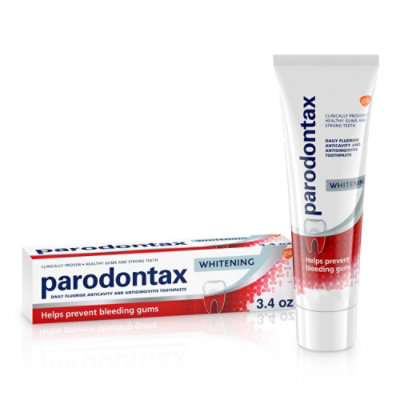 Parodontax Toothpaste Anticavity And Antigingivitis Whitening - 3.4 Oz