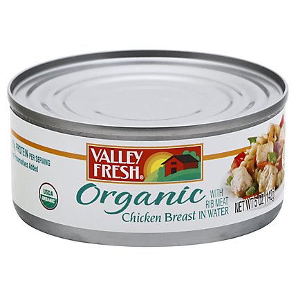 Valley Fresh Chicken Breast Organic with Rib Meat in Water - 5 Oz - Image 3