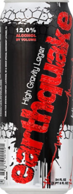 Earthquake High Gravity Lager In Cans - 24 Fl. Oz. - Image 3