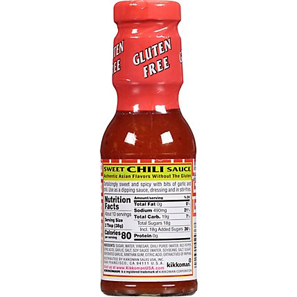 Kikkoman Sauce Sweet Chili Gluten Free No Preservatives Added - 13 Oz - Image 6