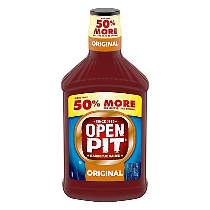 Open Pit Blue Label Original Barbecue Sauce Value Size - 42 Oz - Image 2