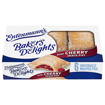 Entenmann's Minis Cherry Snack Pies - 6 Count - Image 1