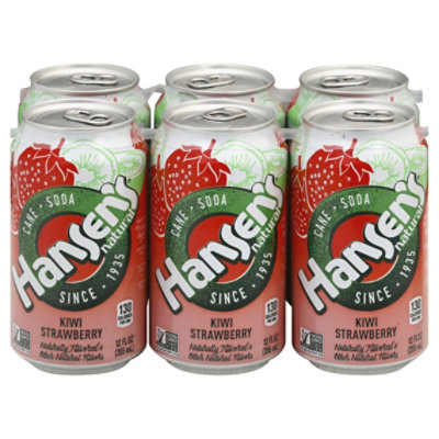 Hansens Kiwi Strawberry Soda - 8-12 Fl. Oz. - Image 3