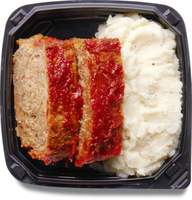 ReadyMeals Meatloaf & Mashed Potato Mini Meal Hot - Each - Image 1