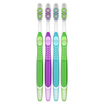 Oral-B Vivid Toothbrush Luminous Soft - 4 Count - Image 8