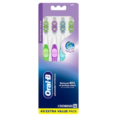 Oral-B Vivid Toothbrush Luminous Soft - 4 Count - Image 6