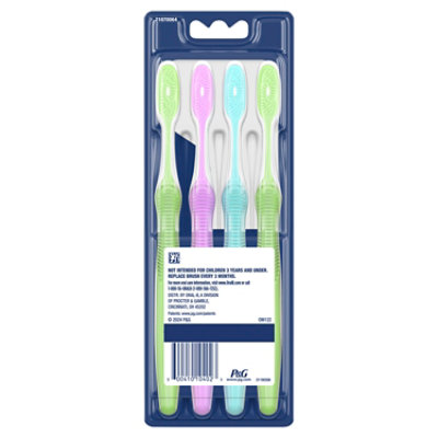 Oral-B Vivid Toothbrush Luminous Soft - 4 Count - Image 7