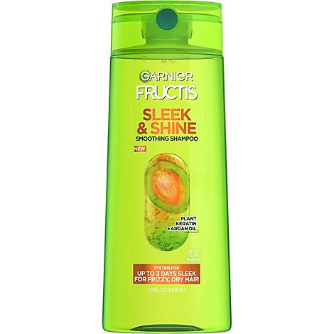 Garnier Fructis Sleek & Shine Shampoo With Argan Oil - 22 Fl. Oz.