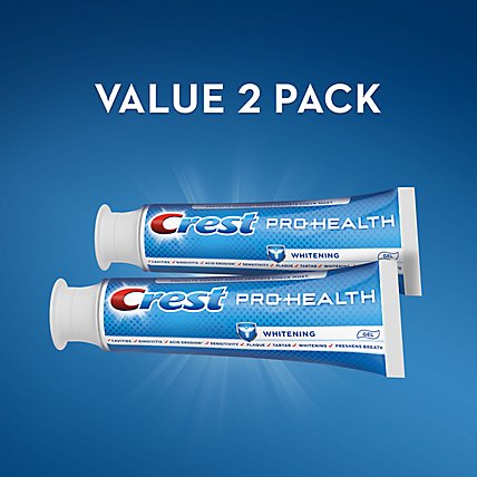 Crest Pro-Health Whitening Gel Toothpaste - 2-4.6 Oz - Image 7