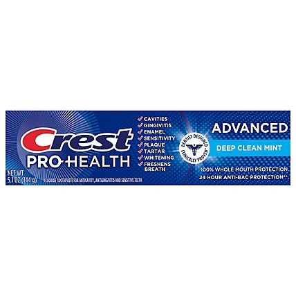 Crest Pro Health Toothpaste Advanced Deep Clean Mint - 5.1 Oz - Image 2