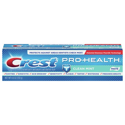 Crest Pro-Health Clean Mint Toothpaste - 4.6 Oz