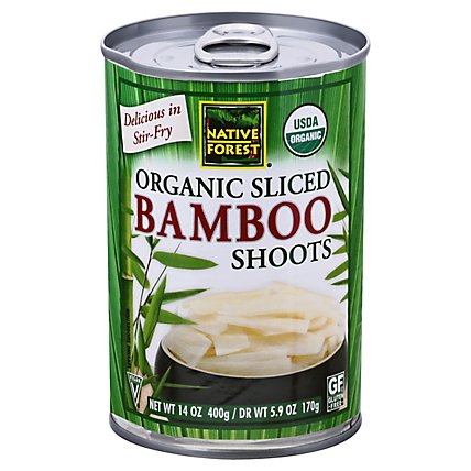 Native Forest Organic Sliced Bamboo Shoots - 14 Oz - Image 1
