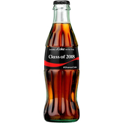 Coca-Cola Zero Sugar Soda Glass Bottle - 8 Fl. Oz. - Image 3